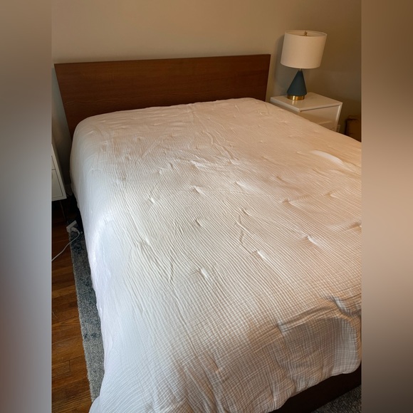 Parachute Bedding Organic Cloud Cotton Quilt White Fullqueen Poshmark